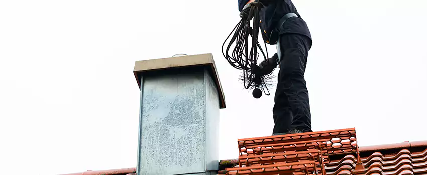 Chimney Brush Cleaning in Burbank, California