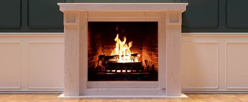 Decorative Electric Fireplace Installation in Burbank, California