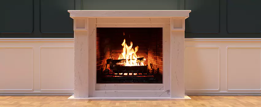 Open Flame Wood-Burning Fireplace Installation Services in Burbank, California