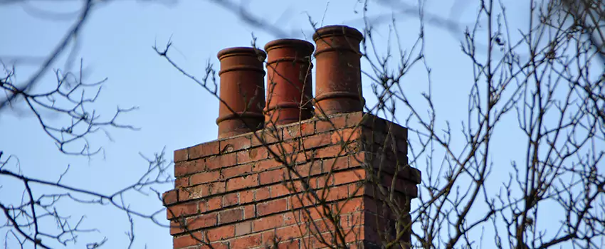 Chimney Crown Installation For Brick Chimney in Burbank, California